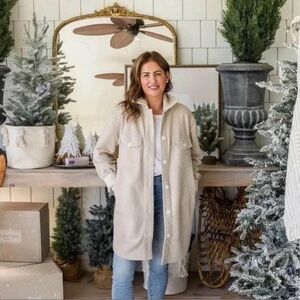 Jillian Harris teddy jacket